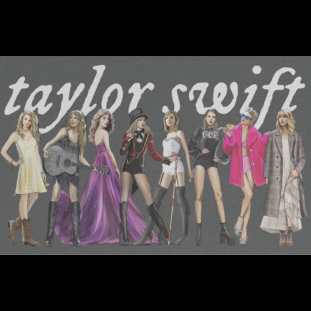 taylor swift folklore eras crewneck pullover NEW - Picture 5 of 13